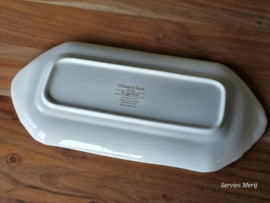 Villeroy en Boch Burgenland rood rechthoekige schaal 34 cm
