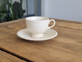 Verkocht = Wedgwood Conway Thee kop en schotel Ø 9 cm