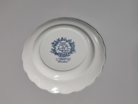 Engels Ridgway Windsor blauw ontbijtbord 19,5 cm