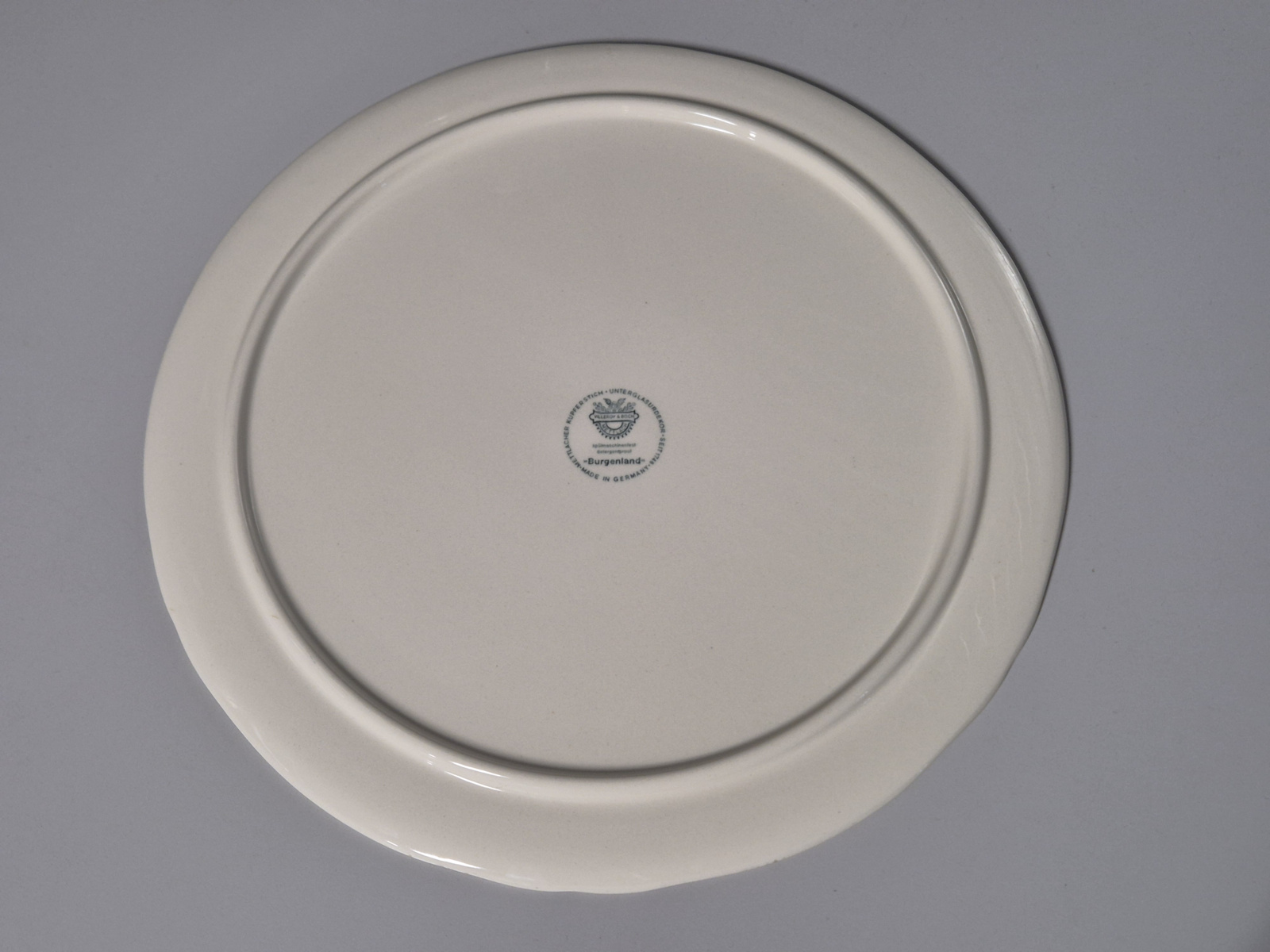 Villeroy en Boch Burgenland rood rond plateau 32 cm
