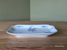 Meibloem Petrus Regout rechthoekige schaal 38 cm (hoekig model)