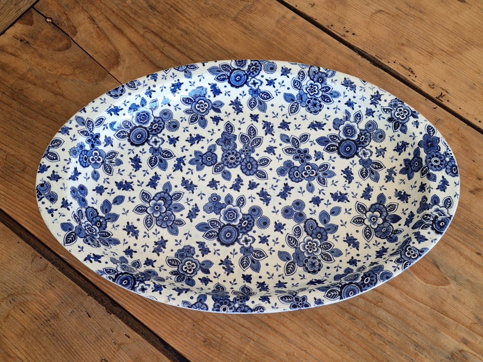 Beatrix Societe Ceramique ovale schaal met brede rand 34,5 cm