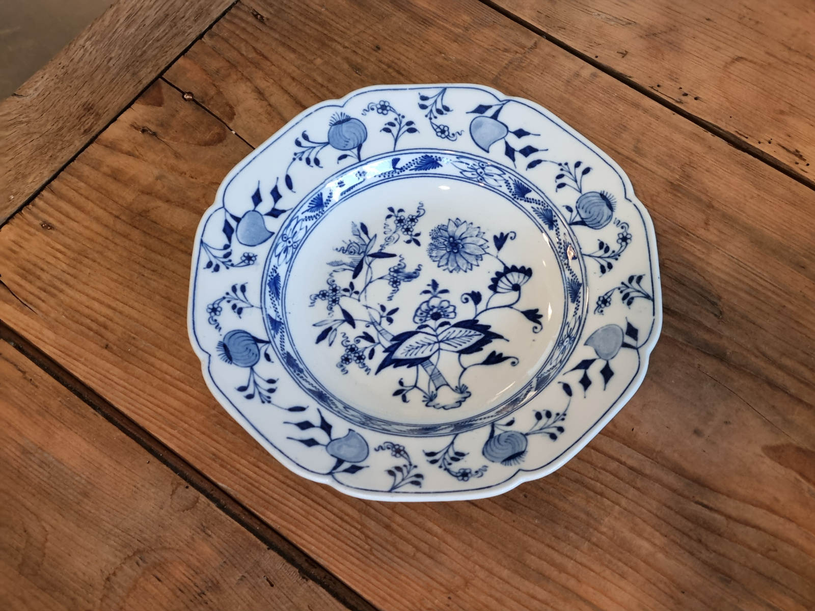 Zwiebelmuster Regout diep bord 23 cm