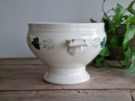 Royal Boch Aquarelle hoge schaal op voet 23 cm