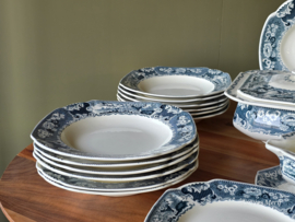 Victoria groen Societe Ceramique Eetservies 12 personen