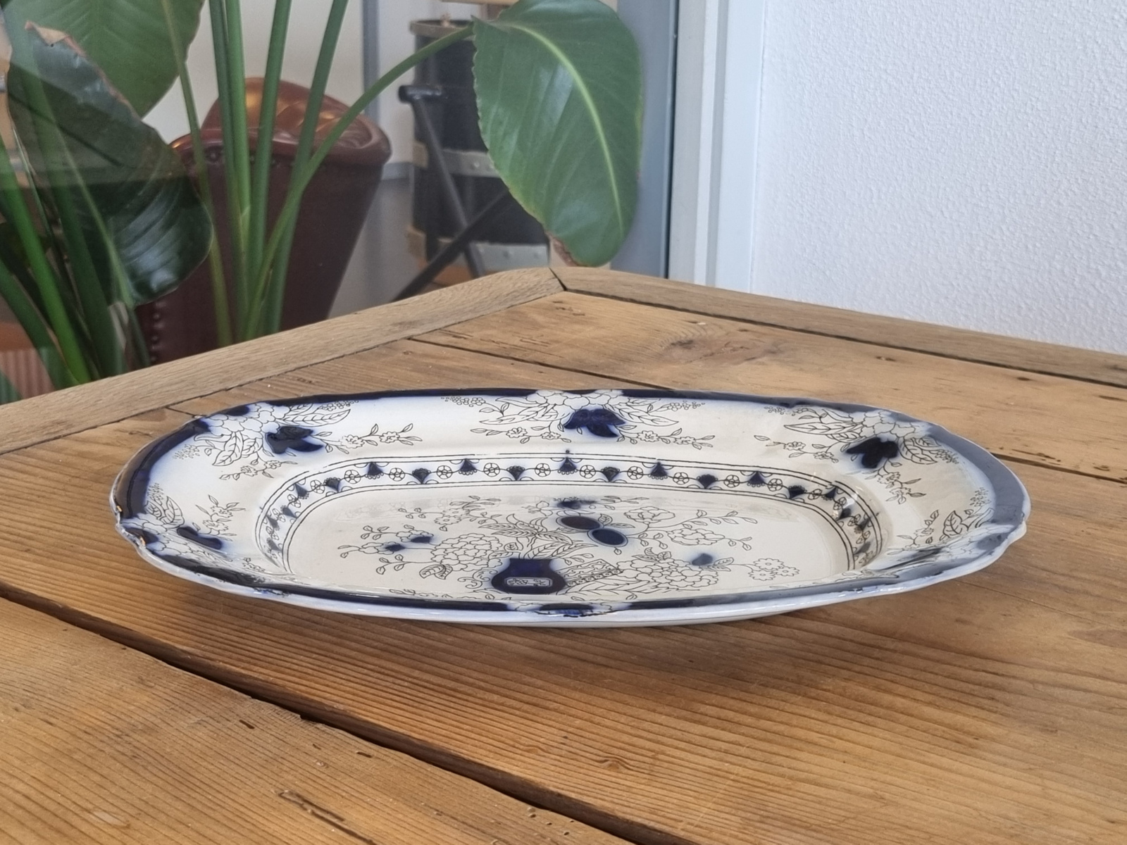 Petrus Regout Wellington decor Persian Serveerschaal 29 cm