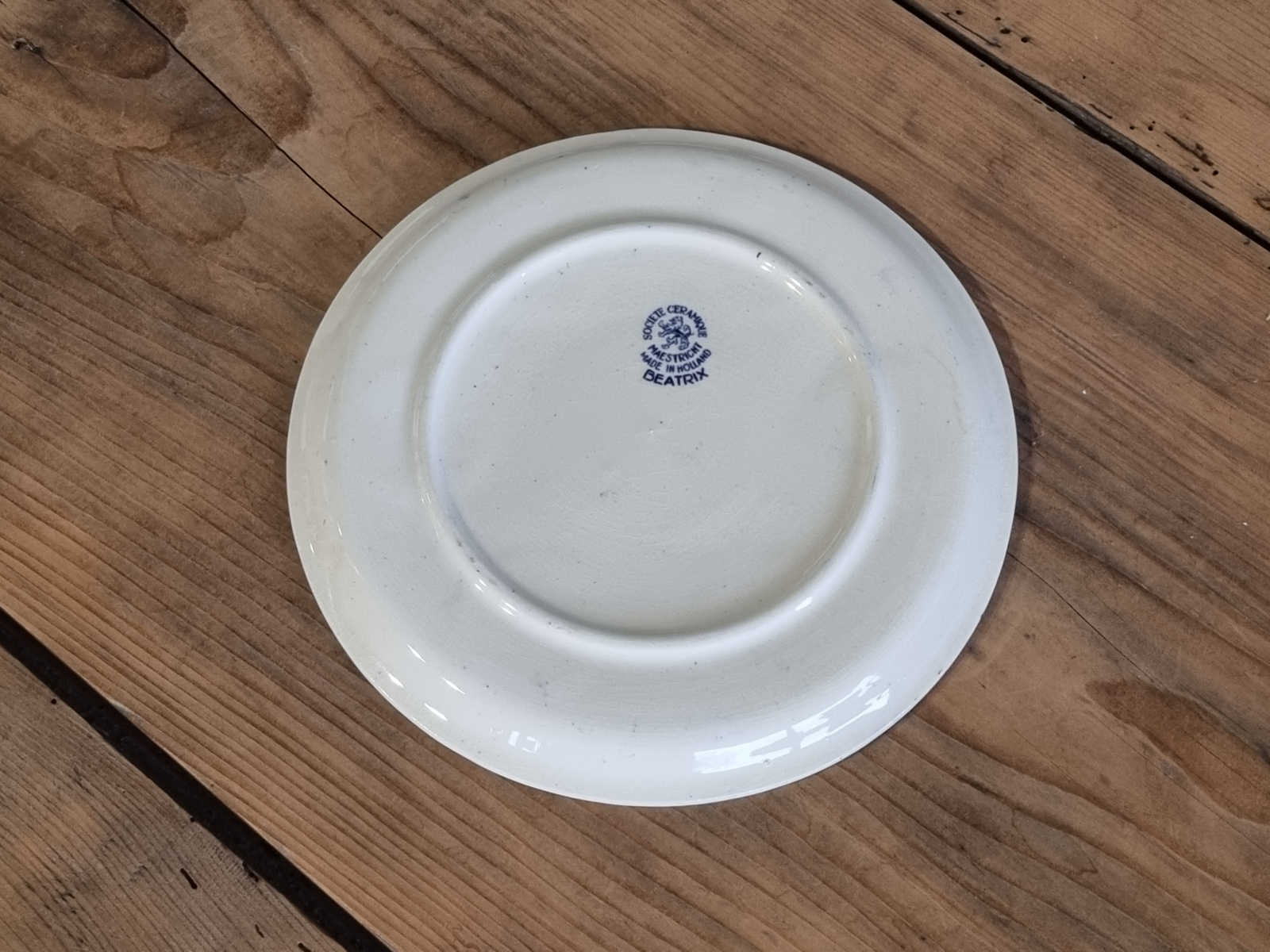 Beatrix Societe Ceramique los onderbord voor Eierdopjes 20,5 cm (wit)