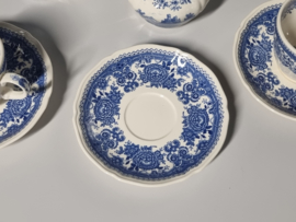 Villeroy en Boch Burgenland blauw Koffieservies 8-pers.