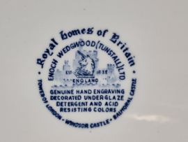 Engels blauw Enoch Wedgwood Royal Homes Of Britain Serveerbord 27,5 cm