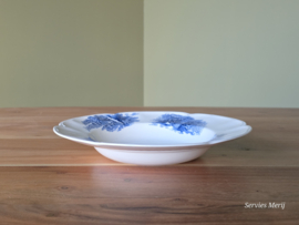 Engels blauw Johnson Bros Haddon Hall diep pasta curry bord 25,5 cm