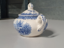 Villeroy en Boch Burgenland blauw Suikerpot (gewoon model)