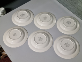 Villeroy en Boch Alt Strassburg Set 6x Diep Bord 23,5 cm