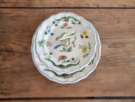 Frans GIEN decor Oiseaux de Paradis Etagere 2-laags