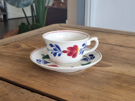 Oud Boerenbont Regout Kop en schotel