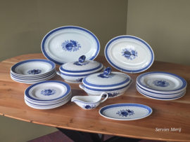 Royal Copenhagen Tranquebar Trankebar complete set 6 personen (met craquelee)