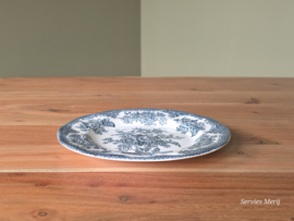 Engels petrol Enoch Wedgwood Asiatic Pheasants ontbijtbord 19,5 cm