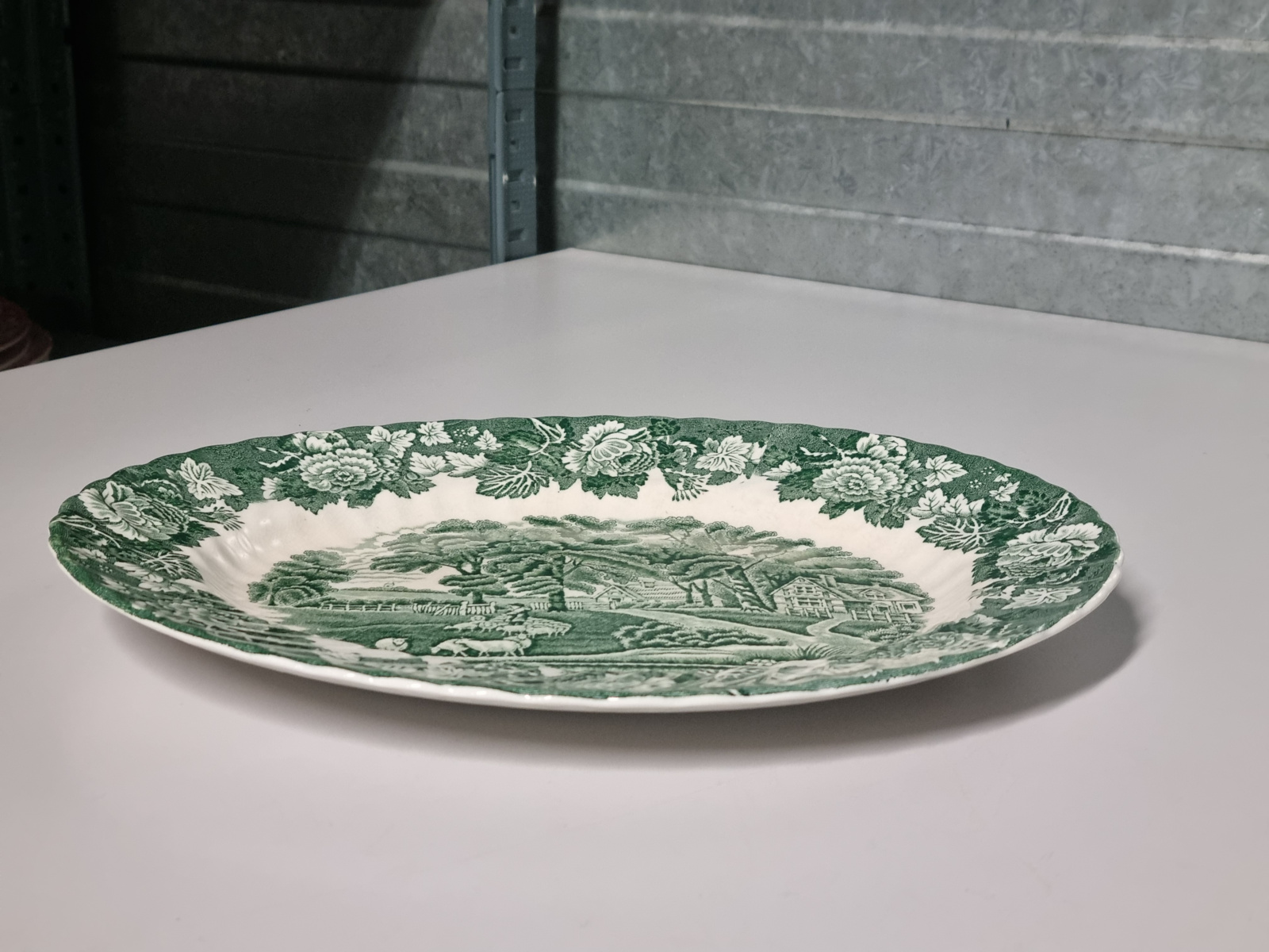 Engels groen Wood & Sons Woods Ware Serveerschaal 30 cm