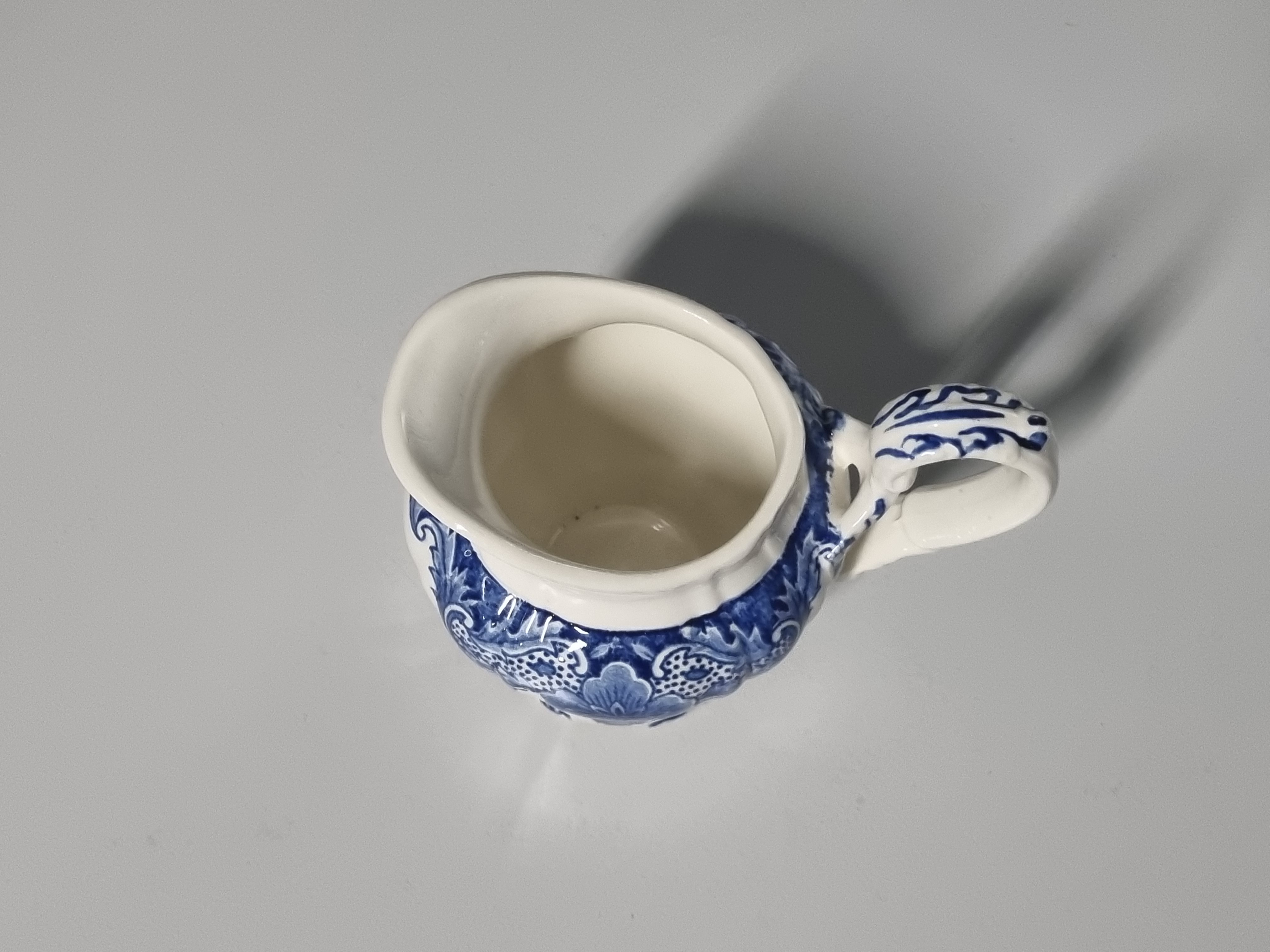 Boch BFK decor Dordrecht blauw Roomkan Kan 11 cm