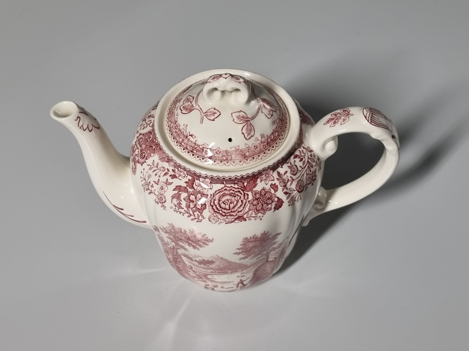 Villeroy en Boch Burgenland rood Koffiepot Theepot nr. 3 ca. 0,9 liter