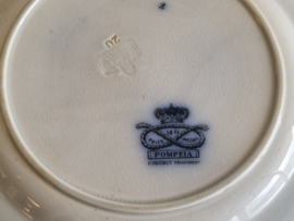 Petrus Regout decor Pompeia plat dinerbord 23,5 cm