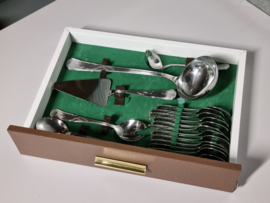 Bestekset Eternum Inox Gembloux Belgium 12 personen 88 delen