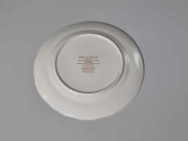 Villeroy en Boch Valeria rood ontbijtbord 20 cm