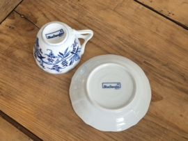 Blue Danube Koffie kop en schotel 8,5 cm