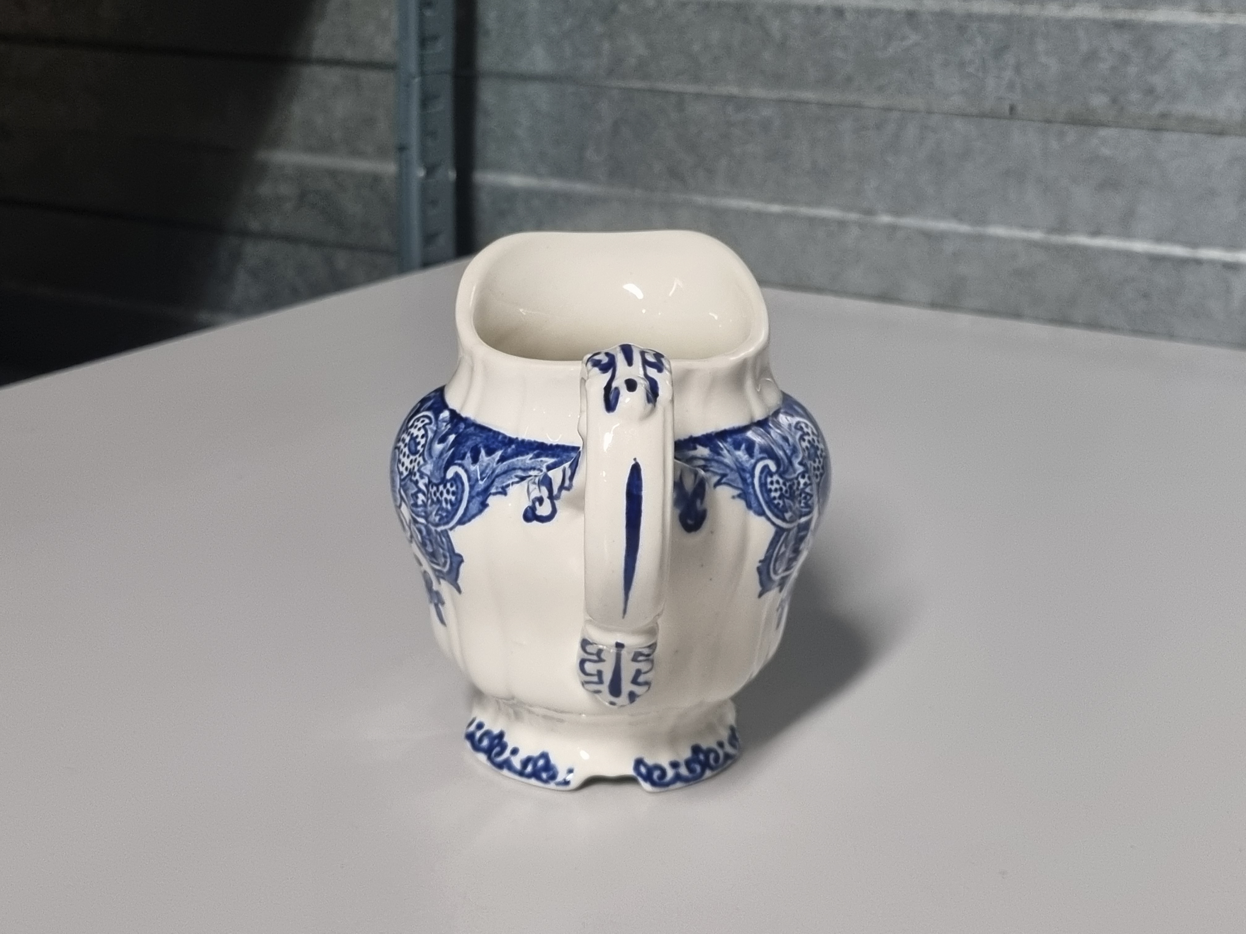 Boch BFK decor Dordrecht blauw Roomkan Kan 11 cm