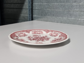 Villeroy en Boch Fasan rood plat Dinerbord 23,5 cm