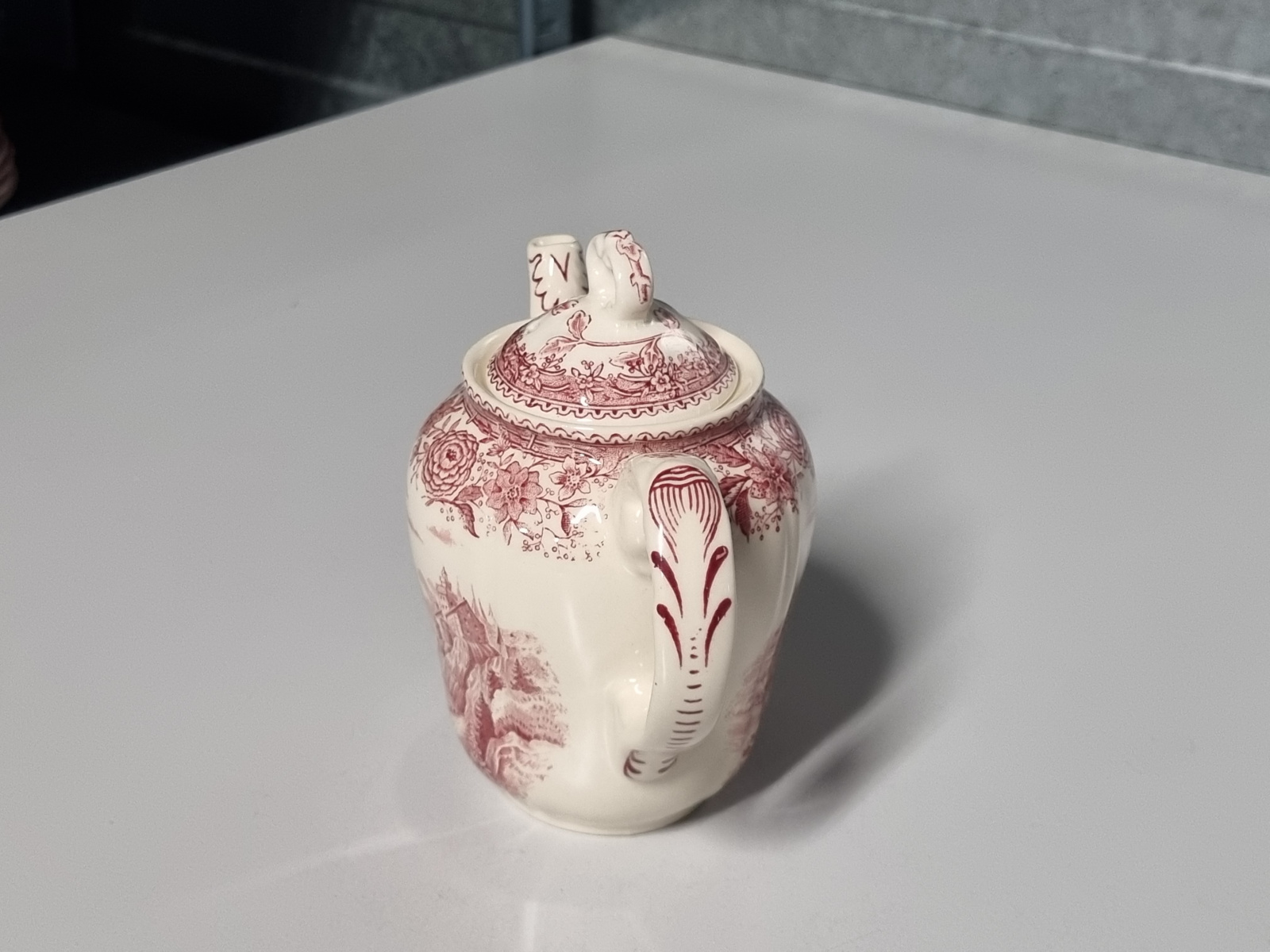 Villeroy en Boch Burgenland rood Koffiepotje 1-persoons