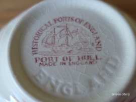 Engels rood Historical Ports Kommetje 9,5 cm