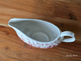 Engels rood Hostess Tableware Olde Country Castles sauskom