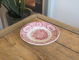 Petrus Regout decor Oriental rood ontbijtbord 21 cm