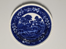 Engels Copeland Spode's Tower blauw plat dinerbord Ø 27 cm (rechte rand)