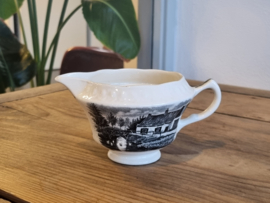Boerenhoeve Zwart Societe Ceramique roomkannetje