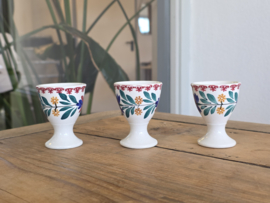 Oud Boerenbont SC 201b set 3x Eierdopje hoog model