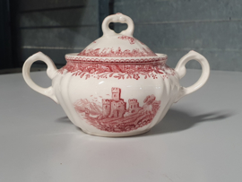 Villeroy en Boch Burgenland rood Koffiestel Theestel