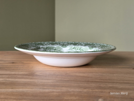 Engels groen Grindley Country Inns  Diep bord 22,5 cm
