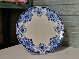 Boch BFK decor Dordrecht blauw serveerbord rond 39 cm