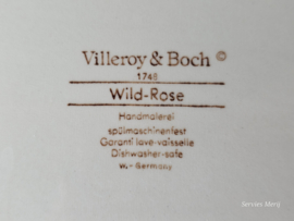 Villeroy en Boch Wild Rose Roomstel op plateau