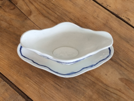 Engels blauw Ethelwyn Bishop & Stonier sauskom