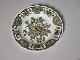 Engels Ridgway Windsor groen gekleurd Diep Pasta Curry bord 25 cm