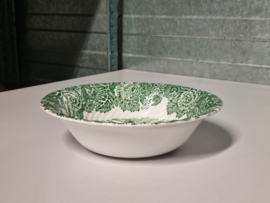 Engels groen Wood & Sons Woods Ware hoge schaal 21 cm
