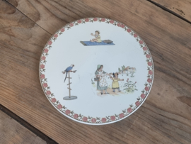 Frans Sarreguemines Enfants grote Onderzetter (rond) 20 cm