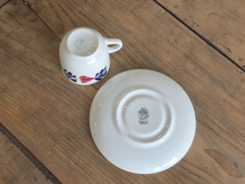 Boerenbont Boch kop en schotel Classic (rode randje binnenkant)