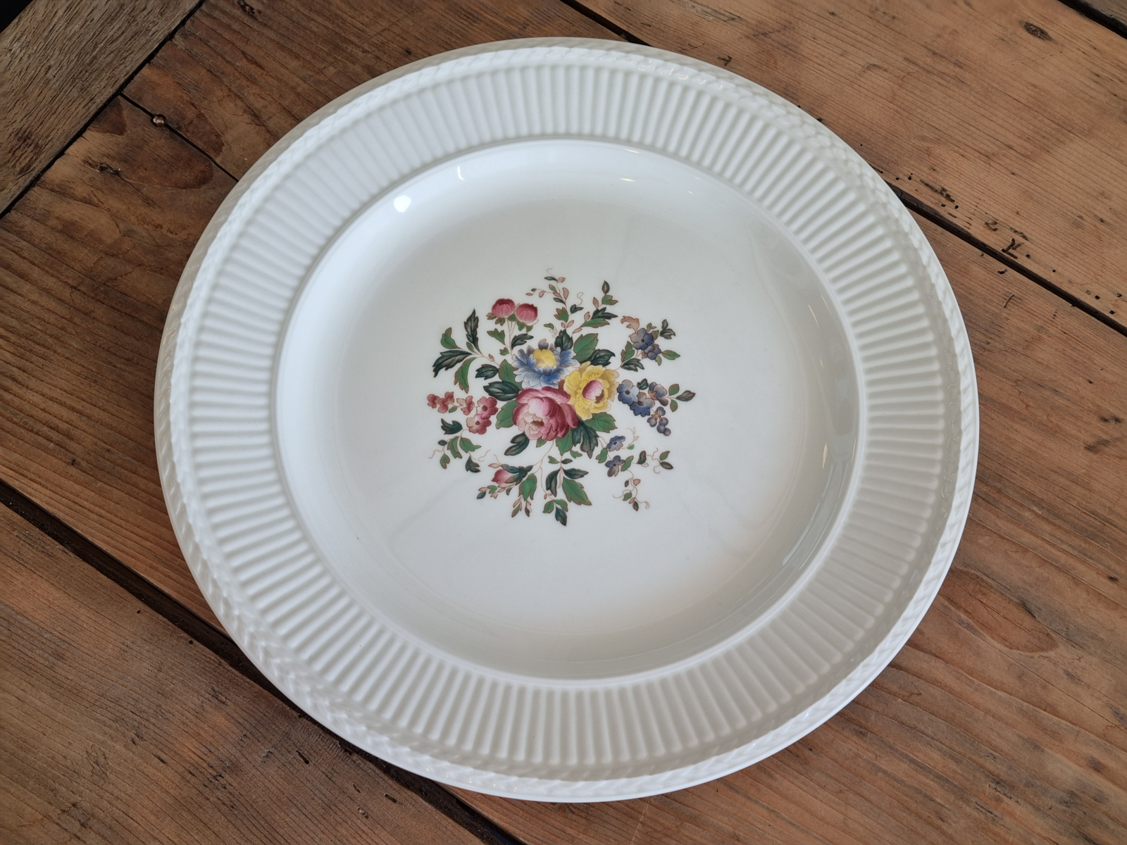 Wedgwood Conway Serveerbord Gebak Pannenkoekenbord 32,5 cm