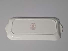 Engels rood Enoch Wedgwood Woodland Serveerschaal 35 cm (rechthoekig)