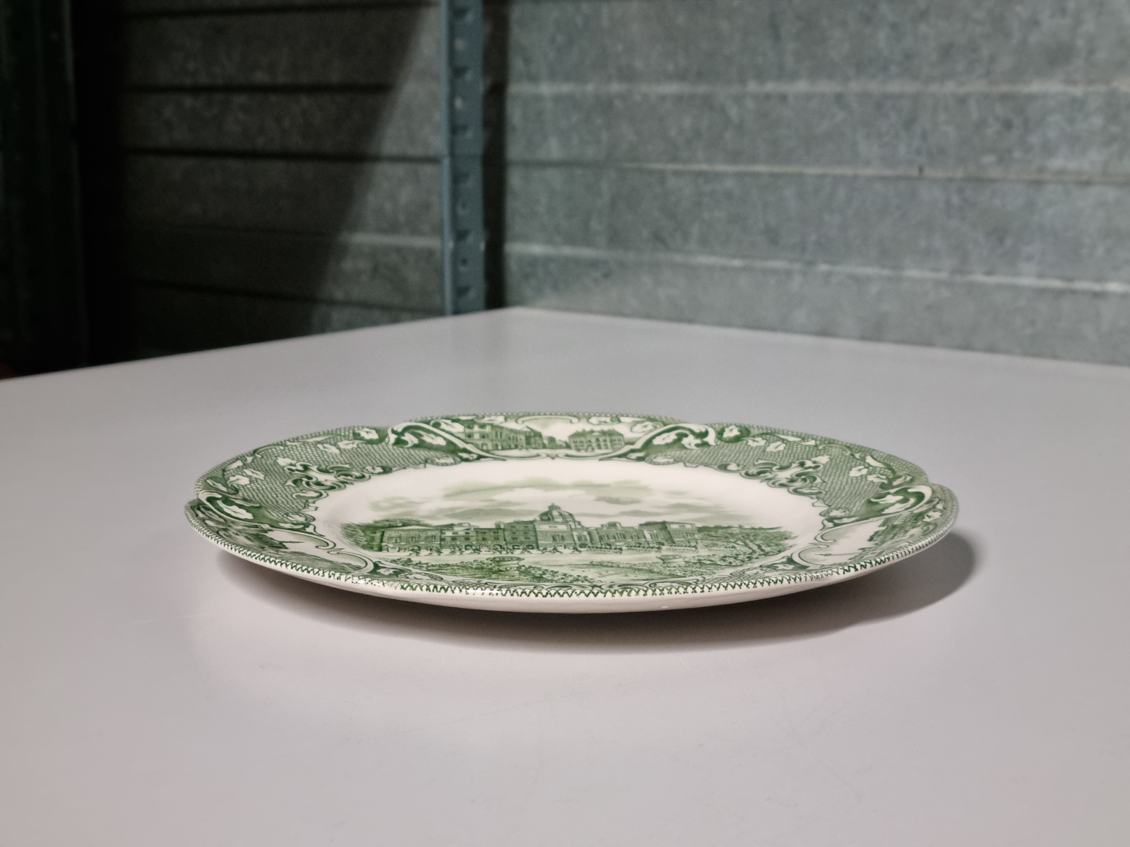Engels groen Johnson Brothers Old London ontbijtbord 22,5 cm
