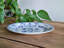 Potiche blauw Societe Ceramique Plat Dinerbord 23,5 cm