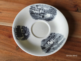 Chalet Zwart Societe Ceramique losse schotel 15,5 cm